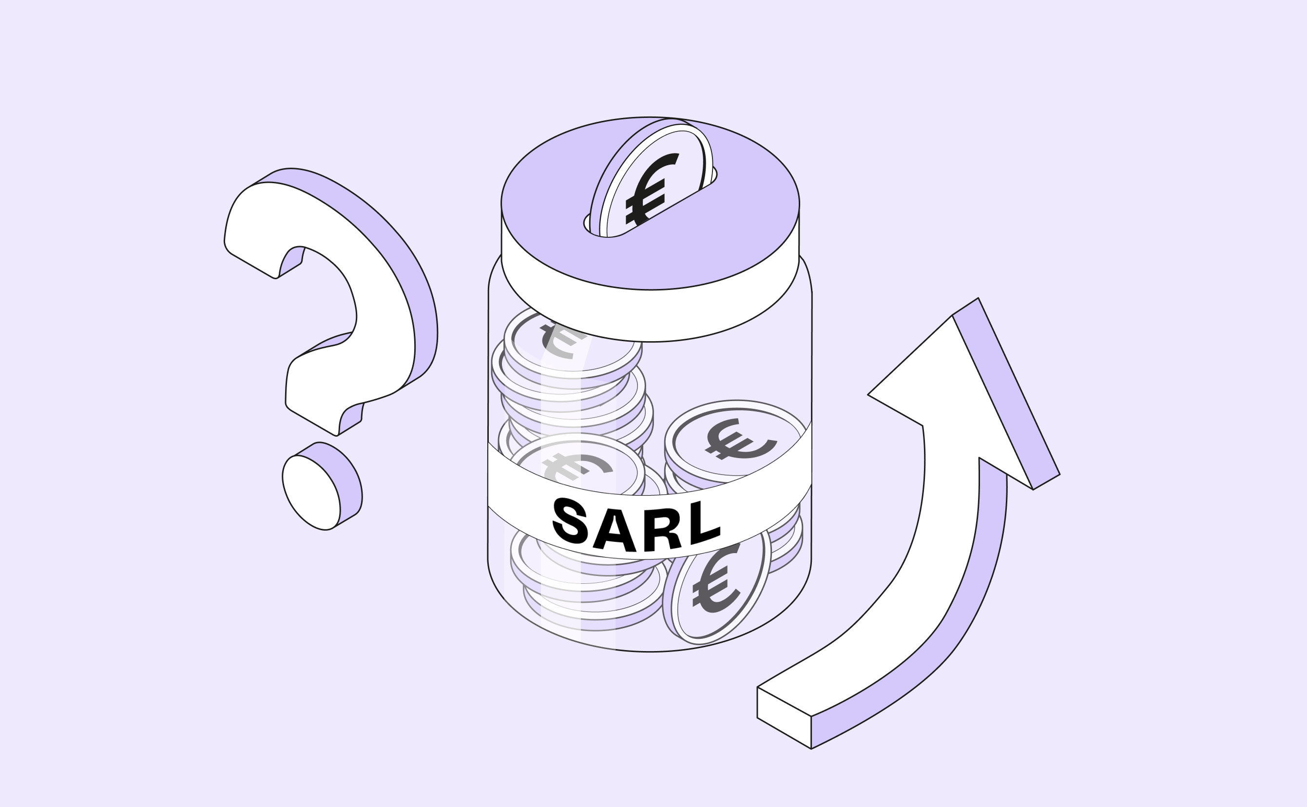 Cache-Poste Violet SARL Capital