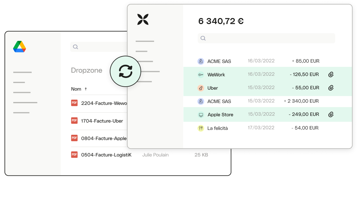connecter importation ConnectPlus Listing Storage 1 GoogleDrive