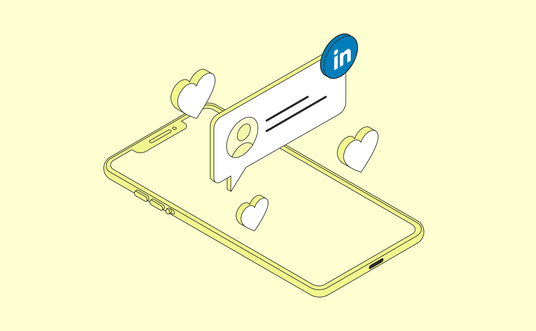 Couverture du message moutarde Linkedin Social