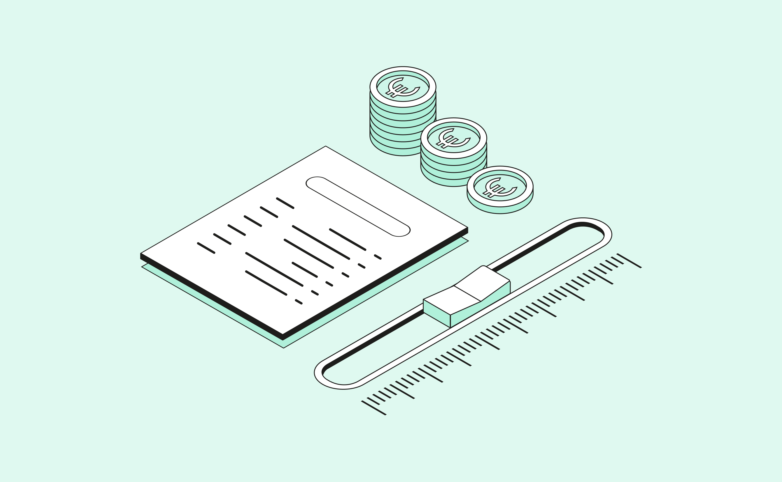Gestion de la menthe de couverture de publication